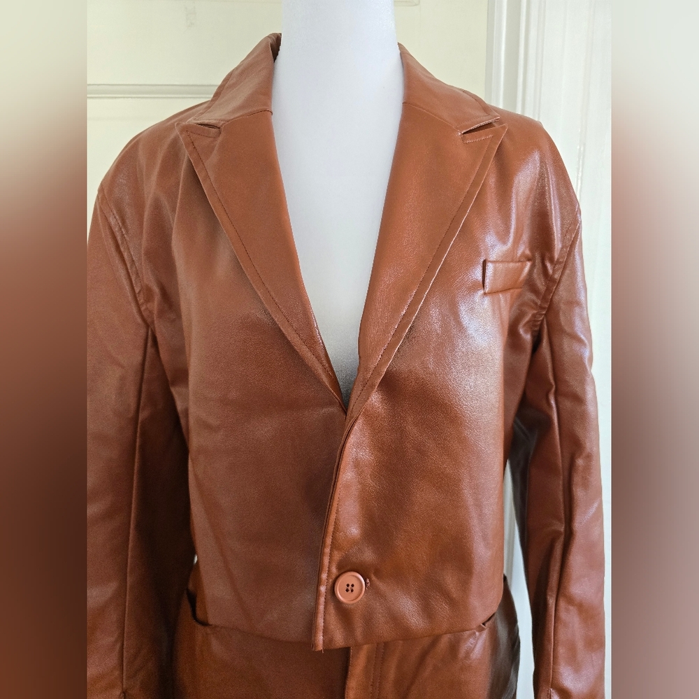 NEW Byegreis Ainsley Cropped Blazer and Midi Skirt - Picture 4 of 15